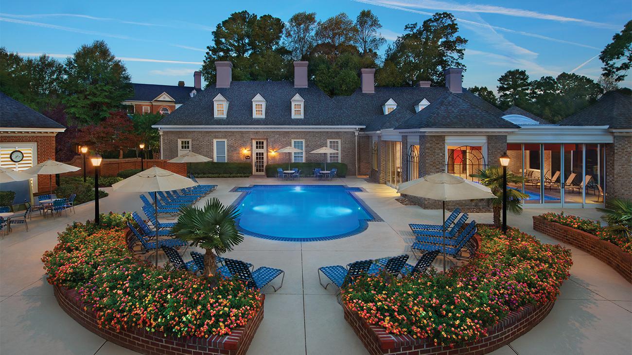 Outdoor Pool - Aerial View
